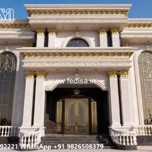 Classic Villa Design with Elegant Garden Concepts No-5762