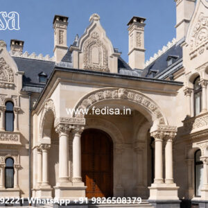 Classic Villa Design with Beautiful Exterior Walls No-5764