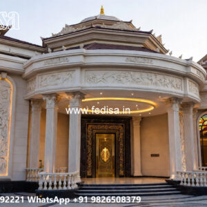Classic Villa Design with Elegant Decorative Walls No-5782