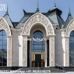 Classic Villa Design with Premium Exterior Lighting No-5792