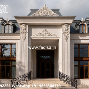 Classic Villa Design with Beautiful Villa Landscaping No-5800
