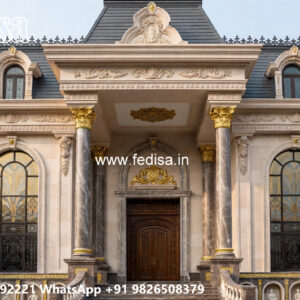 Classic Villa Design with Artistic Wall Decor Ideas No-5812