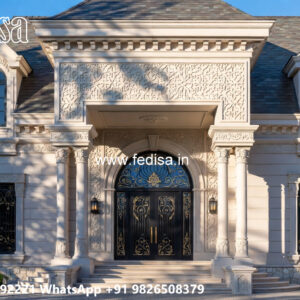 Classic Villa Design with Elegant Outdoor Garden No-5813
