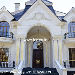 Classic Villa Design with Elegant Window Concepts No-5818