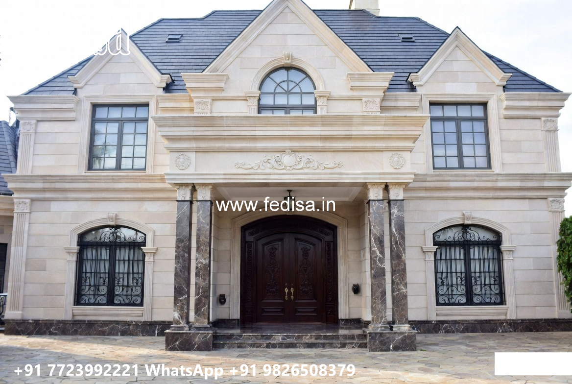 Classic Villa Design with Luxury Outdoor Decor No-5826
