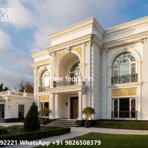 Luxury House Design with Large Glass Windows No-5873