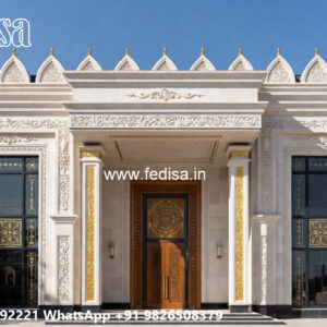 Beautiful Luxury House Design with Modern Roofing No-5885