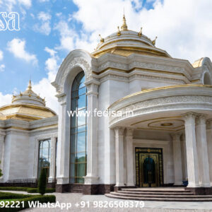 Luxury House Design with Grand Architectural Style No-5914