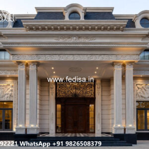 Luxury House Design with Beautiful Glass Architecture No-5995