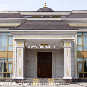Classic House Design with Elegant Exterior Architecture No-6004