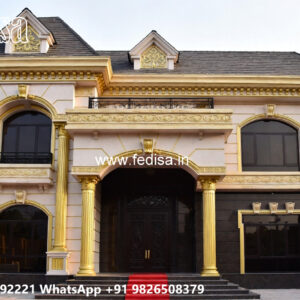 Classic House Design with Grand Front Elevation No-6010