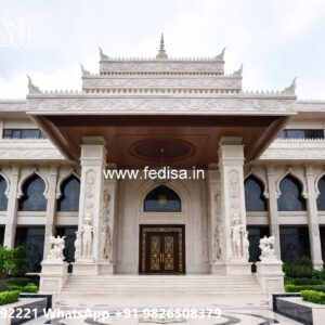 Classic House Design with Elegant Balcony Concepts No-6014