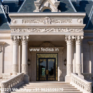 Classic House Design with Beautiful Staircase Ideas No-6030