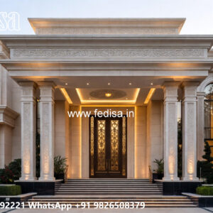 Classic House Design with Luxury Dining Room Ideas No-6034