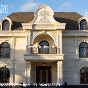 Traditional Classic House Design with Rich Decor No-6035