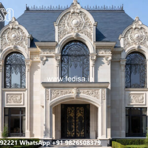 Classic House Design with Elegant Window Designs No-6039
