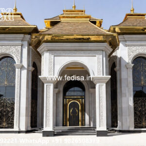Beautiful Classic House Design with Elegant Details No-6044