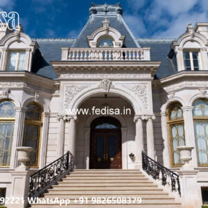 Classic House Design with Stylish Marble Flooring No-6057