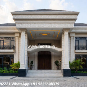 Elegant Classic House Design with Rich Architecture No-6070
