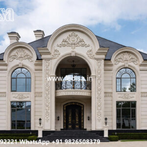 Classic House Design with Luxury Terrace Lounge No-6085