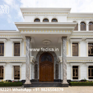Classic House Design with Premium Garden Landscape No-6116