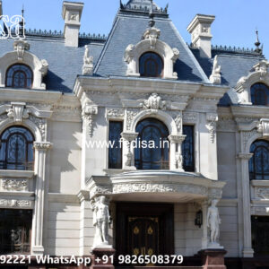 Classic House Design with Decorative Pillar Beauty No-6129