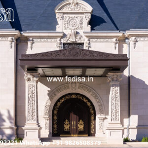Classic House Design with Stylish Entrance Lighting No-6130