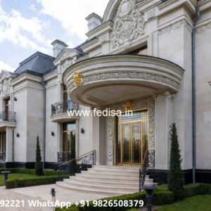 Classic House Design with Traditional Decorative Details No-6148