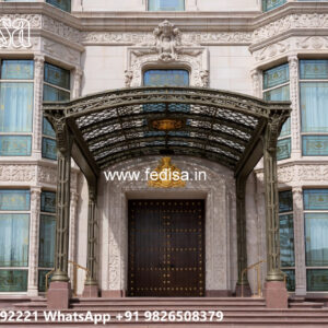 Classic Villa Design with Grand Front Elevation No-6158