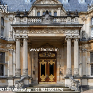 Classic Villa Design with Stylish Balcony Concepts No-6162