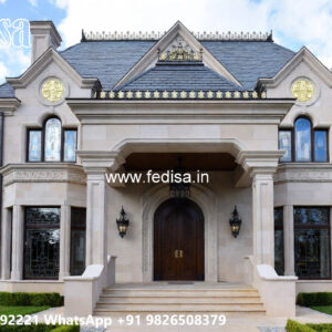 Elegant Classic Villa Design with Marble Finishes No-6165