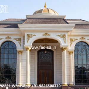 Classic Villa Design with Beautiful Wooden Interiors No-6172