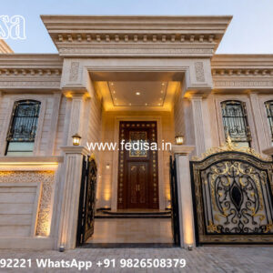 Classic Villa Design with Decorative Wall Textures No-6196