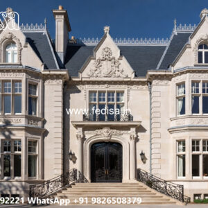Classic Villa Design with Rich Architectural Charm No-6198
