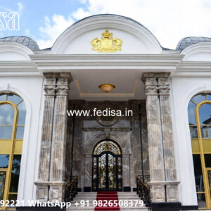 Classic Villa Design with Stylish Outdoor Lighting No-6201