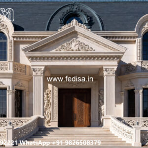 Classic Villa Design with Beautiful Exterior Walls No-6214