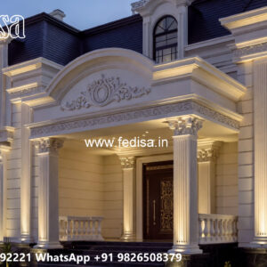 Classic Villa Design with Luxury Exterior Landscaping No-6219