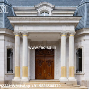 Classic Villa Design with Stylish Royal Interiors No-6227