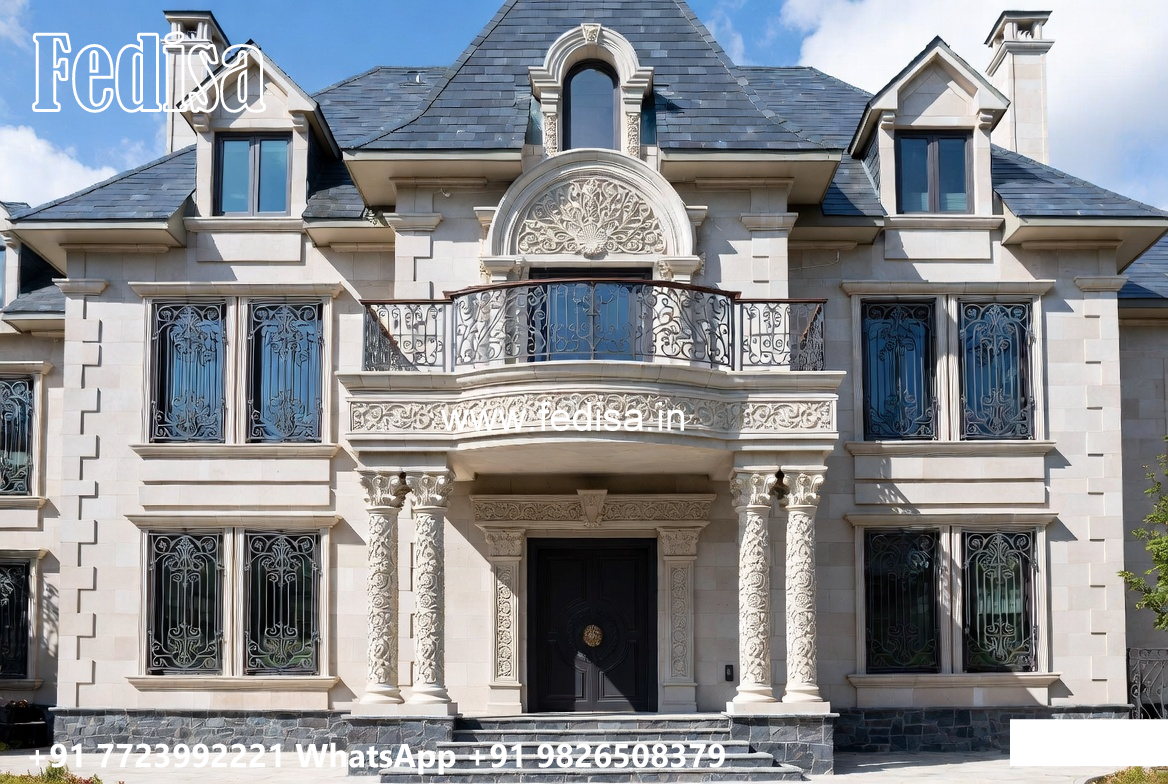Beautiful Classic Villa Design for Elegant Families No-6229