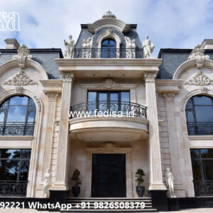 Classic Villa Design with Beautiful Villa Landscaping No-6250