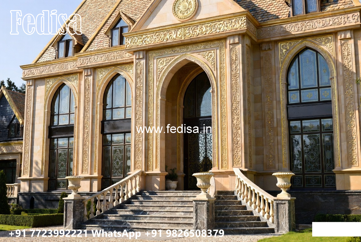Classic Villa Design with Rich Decorative Interiors No-6270