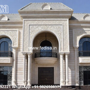 Elegant Classic Villa Design with Grand Spaces No-6283