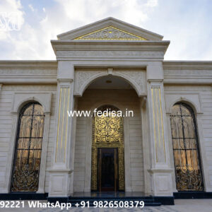 Traditional Classic Villa Design with Beautiful Exteriors No-6295