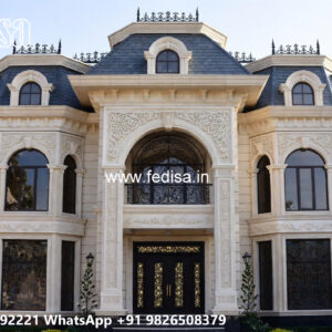 Luxury House Design with Wooden and Marble Finishes No-6321