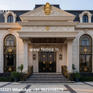 Luxury House Design with Double Height Living Area No-6330