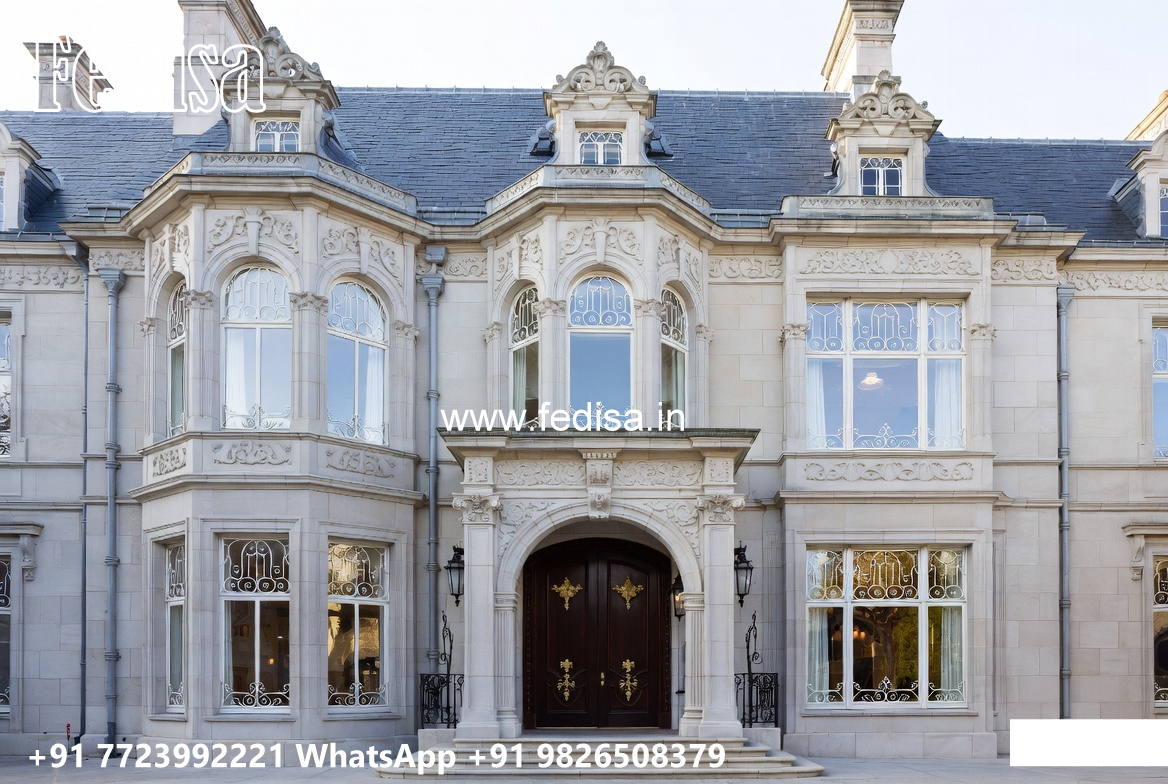 Beautiful Luxury House Design with Modern Roofing No-6335