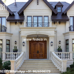 Luxury House Design with Premium Stone Cladding No-6376