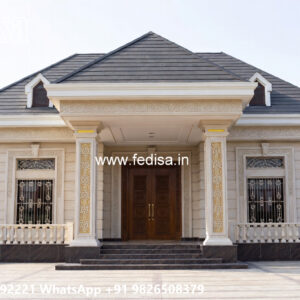 Luxury House Design with Beautiful Exterior Walls No-6393