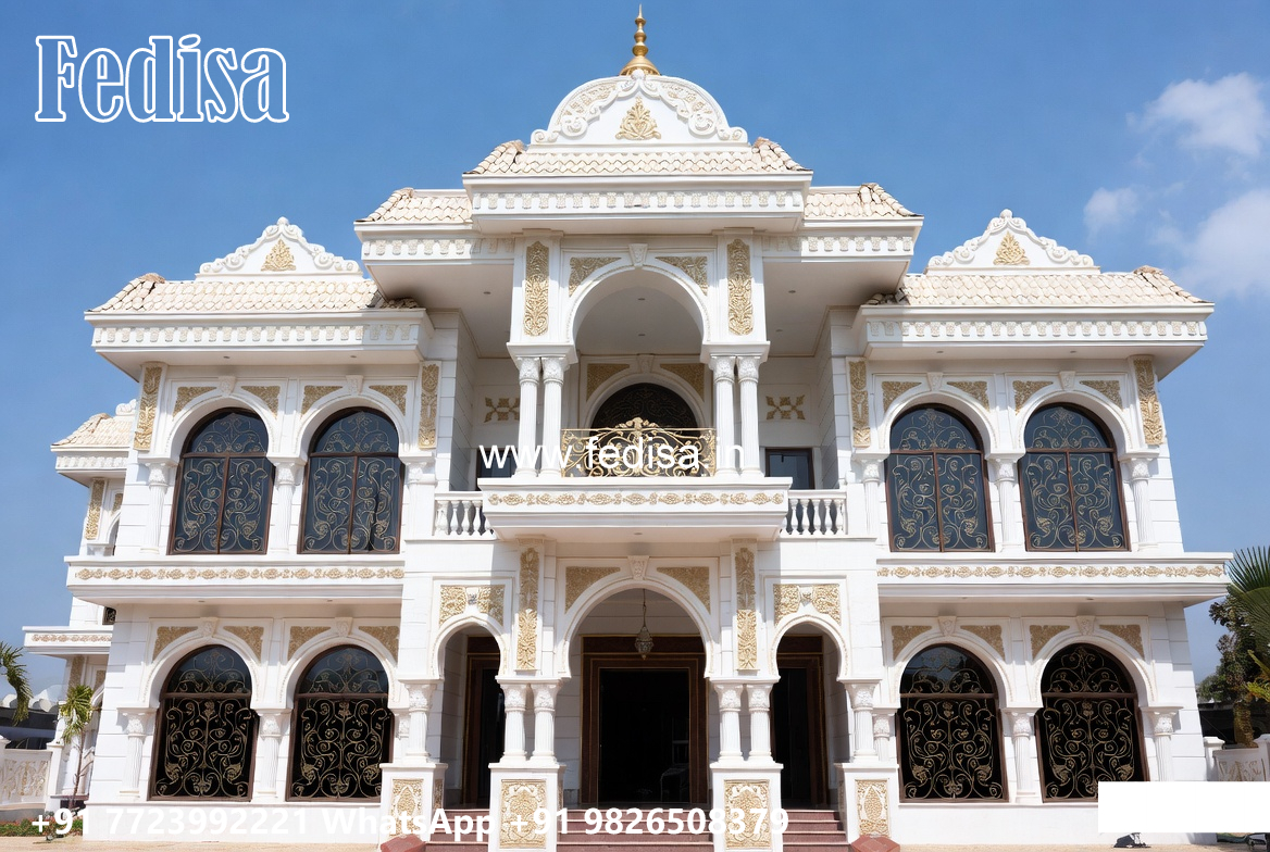 Luxury House Design with Elegant Facade Concepts No-6403