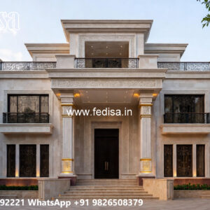 Luxury House Design with Elegant Wall Texture Ideas No-6418